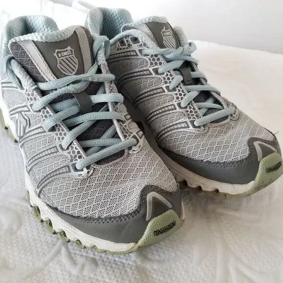 K-Swiss Tubes Sneakers Gray Athletic Shoes Women's Size 7 - Picture 16 of 16